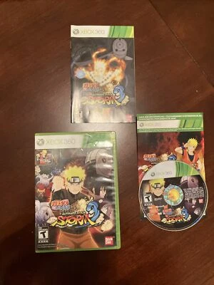 Naruto Shippuden: Ultimate Ninja Storm 3 Xbox 360 W Manual e Inserto Probado!! Foto 1 de 4