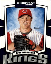 2005 Donruss Baseball Card #7 Adam Dunn DK