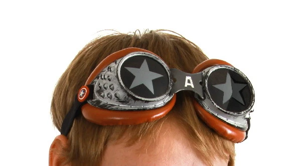 Marvel Comics Captain America Avengers Movie Radioactive Goggles, NEW UNWORN Foto 1 de 1