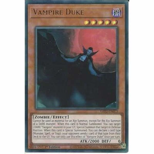 Vampire Duke GFP2-EN073 1ª Edición Ultra Raro: YuGiOh Juego de Cartas Coleccionables TCG - Imagen 1 de 3