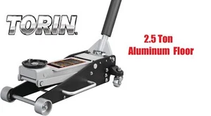 Torin Profile Aluminum with Steel Floor Jack, Bl ack, 2.5 Ton, T 84025B - Bild 1 von 6