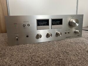 PIONEER SA506 VINTAGE STEREO INTEGRATED AMPLIFIER SILVER GOOD WORKING CONDITION