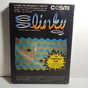 Slinky Cosmi Atari TI99 4A VIC-20 Untested - Picture 1 of 13