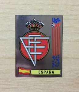 FIGURINE PANINI - USA '94 - WORLD CUP 1994 - STICKER N°191 - BADGE - SPAGNA -NEW - Picture 1 of 2
