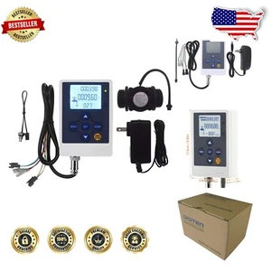 Advanced LCD Flow Control Meter with G1 Sensor for Precise Liquid Measurement - Picture 1 of 9