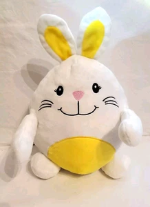 "Ivy" Progressive Plush 12" Stuffed Plush White Yellow Bunny Rabbit Animal Toy - Picture 1 of 11