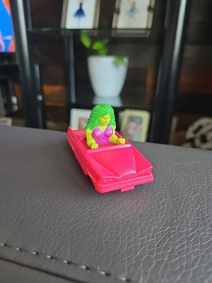 Comida infantil vintage 1990 Marvel S.I.I. Coche Hardee's Restaurant She-Hulk She Hulk Foto 1 de 4