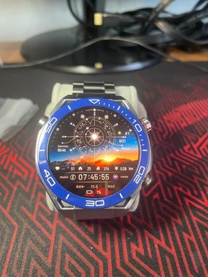 Huawei Watch Ultimate CLB-B19  1,5" Strap BLU + Titanio (Garanzia Huawei 2 yrs) - Immagine 1 di 4