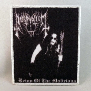 NACHTMYSTIUM Regno dei Maliziosi PICCOLA TOPPA Stampa Logo Fascia - Foto 1 di 6