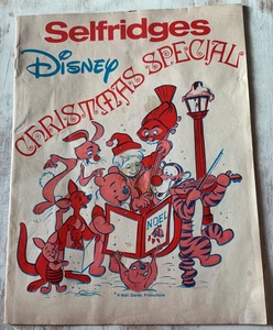 1976 Selfridges Walt Disney Christmas Special Comic Magazine scarce - Imagen 1 de 4