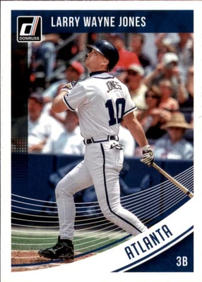 Donruss Variations #195 2018 Chipper Jones - BB Foto 1 de 2