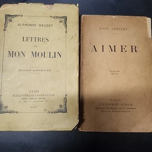 DAUDET, ALPHONSE Lettres de Mon Moulin Paris Edition Definitive 1928 And AIMER - Bild 1 von 7