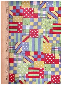 Noah's Ark Nursery Patchwork by Springs Creative 1 yd - Picture 1 of 1