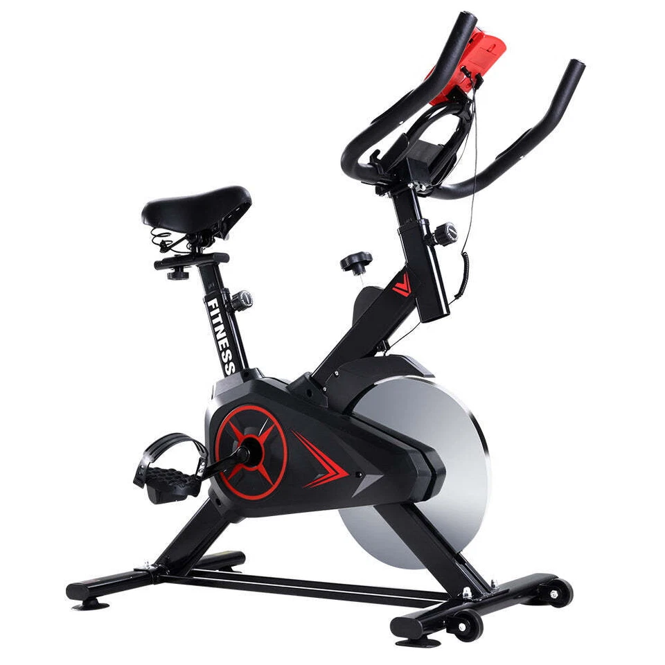 NNEDSZ Exercise Bike Flywheel Fitness Commercial Home Workout Gym Phone Holder B - Image 1 of 4