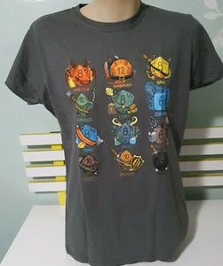 CAMISETA MUJER TALLA PEQUEÑA 8 DUNGEONS AND DRAGONS DIE AND CLASS! DADOS Y CLASE - Imagen 1 de 3