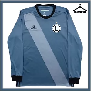Legia Warsaw Football Shirt Adidas Medium Away Kit Jersey Koszulka 2018 2019 T77 - Picture 1 of 12