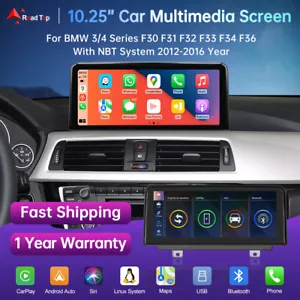 Wireless CarPlay Android Auto TouchScreen NBT For BMW 3 Series F30 F31 F34 F35 - Bild 1 von 15