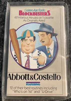 Abbott and Costello Cassette Tape - Who’s On 1st! New - Image 1 of 2