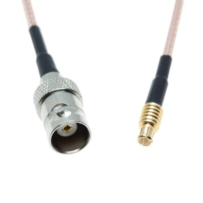 MCX Male to BNC Female Jack Connector Lot Coaxial Jumper Coax RF RG316 Cable - Image 1 of 3
