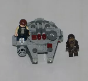 Lego Star Wars Microfighters Millennium Falcon (75030) Hans Solo & Chewbacca Fig - Picture 1 of 5