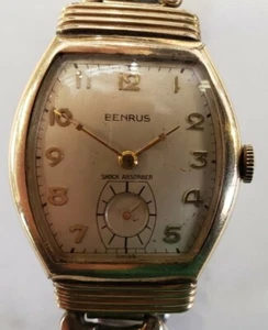 Vintage Benrus mens, Shock absorber, Swiss, wrist watch, movement number "BB3". - Picture 1 of 12