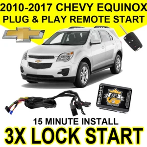 Js Alarms Plug & Play Remote Start 3X Lock For 2010-2017 Chevrolet Equinox GM7 - Picture 1 of 8
