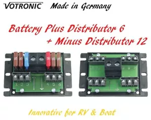 Votronic Fuse Block Circuit Plus distribuidor 6 y menos distribuidor 12 - Imagen 1 de 6