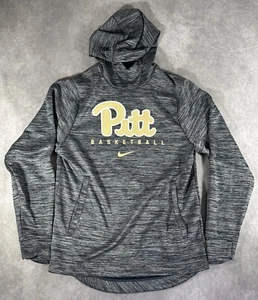 NCAA Pitt Pittsburgh Panthers Basketball Nike Hoodie Sweatshirt Mens Size Small - Picture 1 of 5
