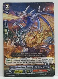 Bushiroad Cardfight Vanguard Perdition Dragon, Whirlwind dragon BT17/030EN R - Picture 1 of 2