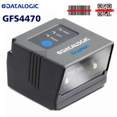 Escáner lector de etiquetas de código de barras fijo 2D Datalogic Gryphon GFS4470 con puerto USB Foto 1 de 4
