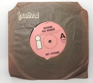 CAT STEVENS "MORNING HAS BROKEN" 7'' 45 r.p.m. - Picture 1 of 2