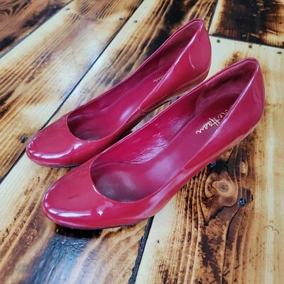 Женские красные виниловые туфли-лодочки Cole Haan размер 9B - Изображение 1 из 4