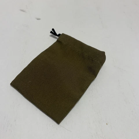 Bag 12" GI Joe Green Bag Drawstring Accessory Vintage Cover