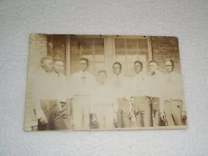 C.A. & N.U. Langston OK African American University Antique Rare RPPC Postcard - Picture 1 of 4
