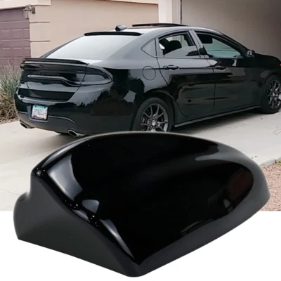Glossy Black Roof Radio Signal Shark Fin Antenna Cover For Dodge Charger Foto 1 de 4