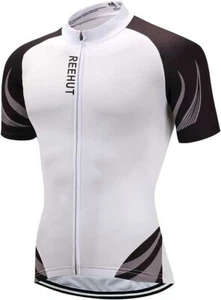 Maglietta top REEHUT da uomo traspirante bicicletta a maniche corte asciugatura rapida (XL) - Foto 1 di 7