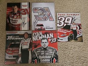 Lot Of Ryan Newman All Signed NASCAR Racing Postcards