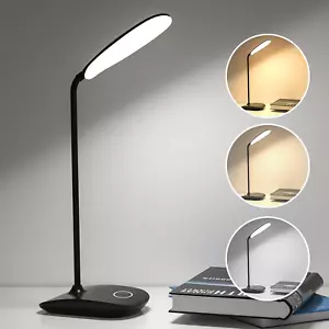 Portable LED Desk Lamp with Touch Control, 3 Modes & Flexible Gooseneck - Picture 1 of 12
