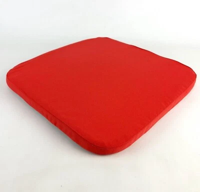Ikea STAGGSTARR Soft Comfortable Foamy Chair Seat Pad Red 14"x14"x1"