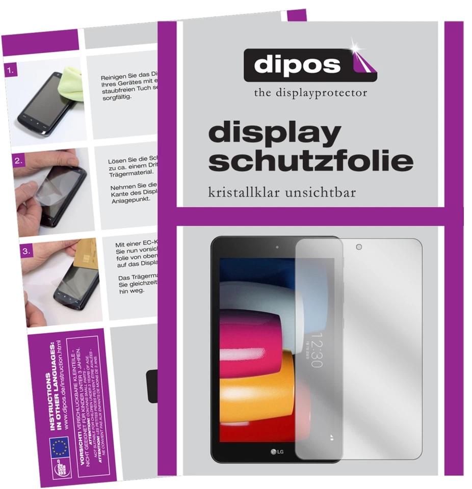 2x Screen Protector for LG G Pad 4 Protection Crystal Clear dipos - Image 1 of 4
