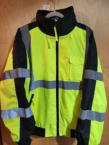 Utility Pro Men's Class 3 High Visibility 3-Season Jacket with Teflon Fabric XL - Picture 1 of 11