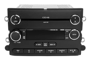 Ford Edge Lincoln MKX 2008 radio AMFM de 6 discos CD Bluetooth actualización 8T4T-18C815-FB - Imagen 1 de 6