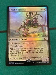 MTG Magic the Gathering - FOIL Reality Smasher NM Oath of the Gatewatch Eldrazi - Picture 1 of 1