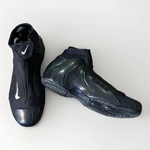 Size 11 - Nike Air Flightposite 2014 Carbon Fiber 642307-001 Foamposite - Picture 1 of 21