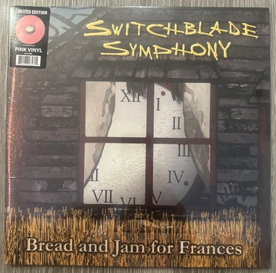 Switchblade Symphony Bread and Jam for Frances (Vinyl) Pink Colored New Sealed Foto 1 de 2
