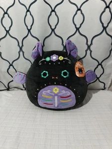 Squishmallows 12” Betty The Black Bat Day of The Dead Halloween Plush NWT - Picture 1 of 7