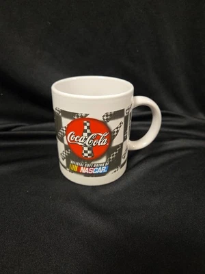 Taza de café vintage Coca Cola Nascar carreras de coches Foto 1 de 4