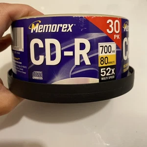 Memorex CD-R 28 Prezent z 30-pak 700 MB 80 minut 52x Multi Speed - Zdjęcie 1 z 5