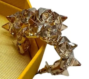 Swarovski Ohringe Ortyx Gold Gelb Swarovski Crystal - Bild 1 von 5