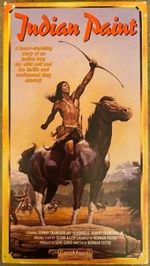 Indian Paint VHS 1965 Native American Family Western Johnny Crawford Starmaker - Imagen 1 de 2